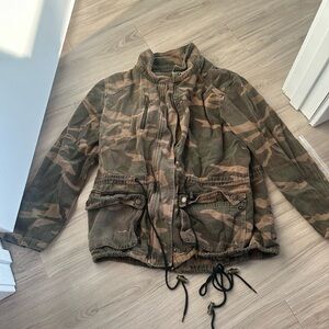 BLANK NYC Camo Cargo Jacket